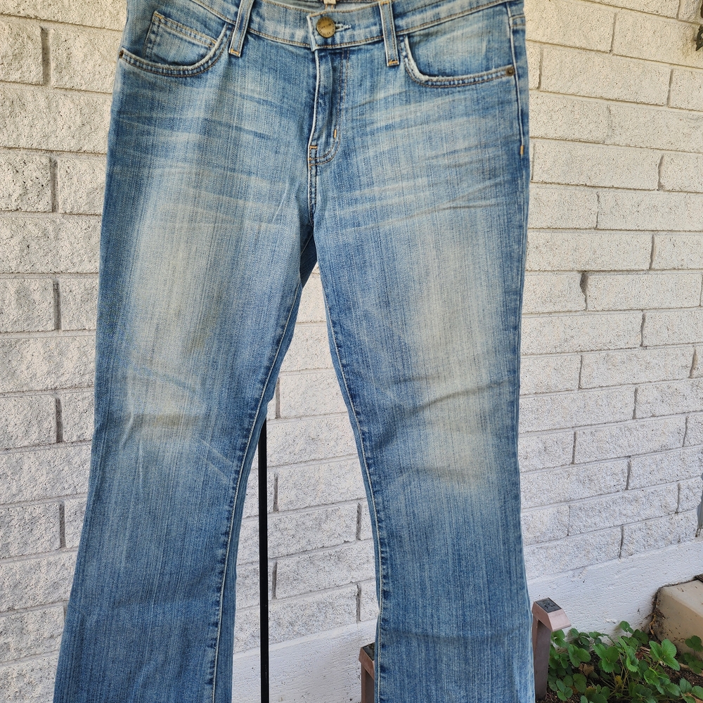 Current/Elliott Blue Ankle & Cropped Jeans